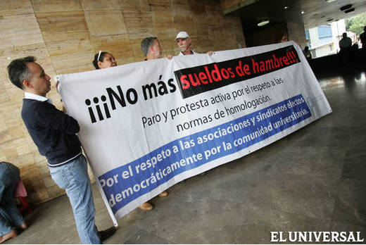 En marzo esperan firmar contrato único universitario